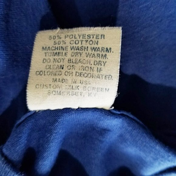 Vintage University of Kentucky Wildcats T Shirt Mascot Single Stitch Mens L Tee - Picture 10 of 11